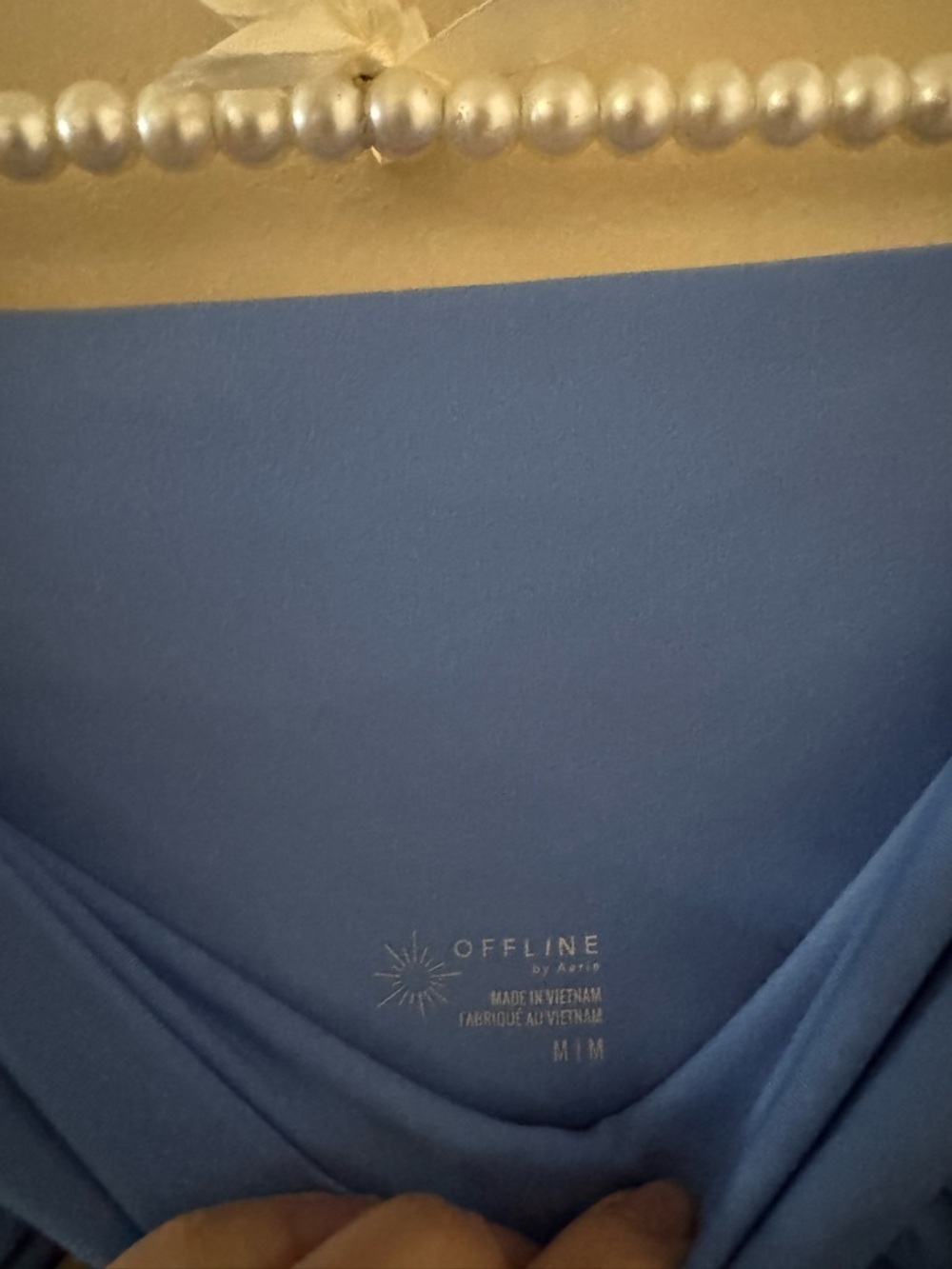 Aerie Blue Bubble Skirt - Picture 5 of 7